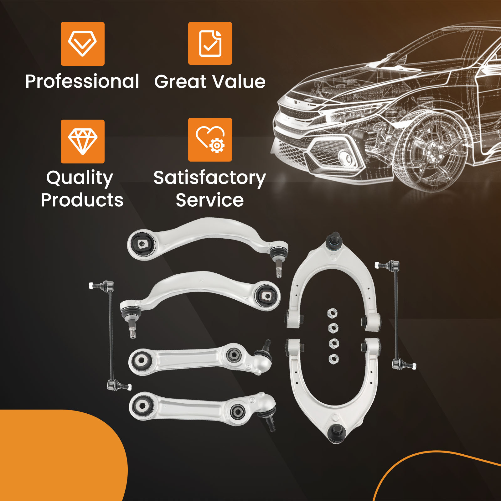 WHY CHOOSE OUR CONTROL ARM?