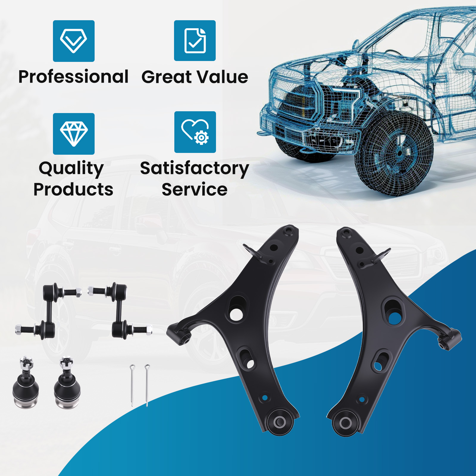 WHY CHOOSE OUR CONTROL ARM?