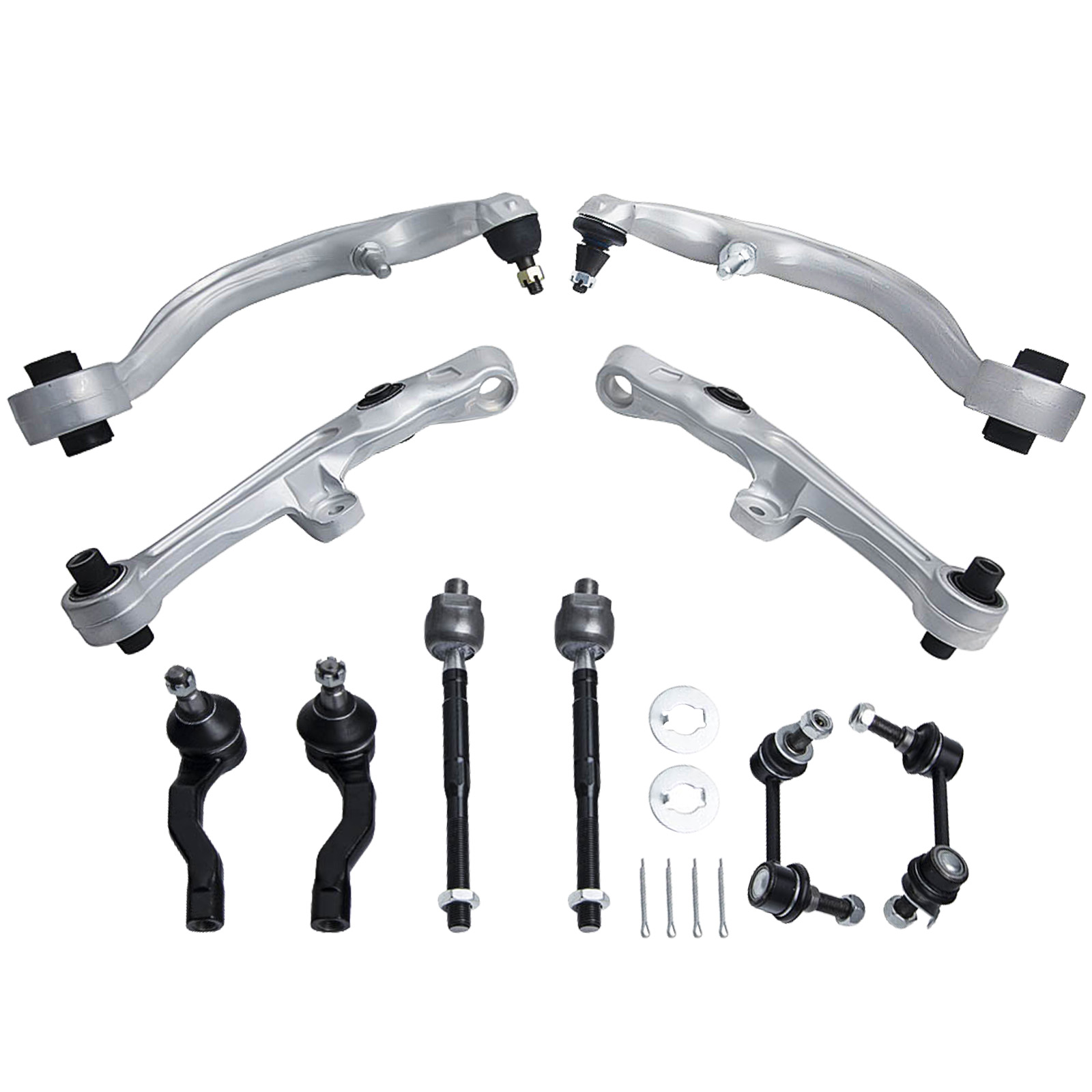10PCS Front Lower Control Arms