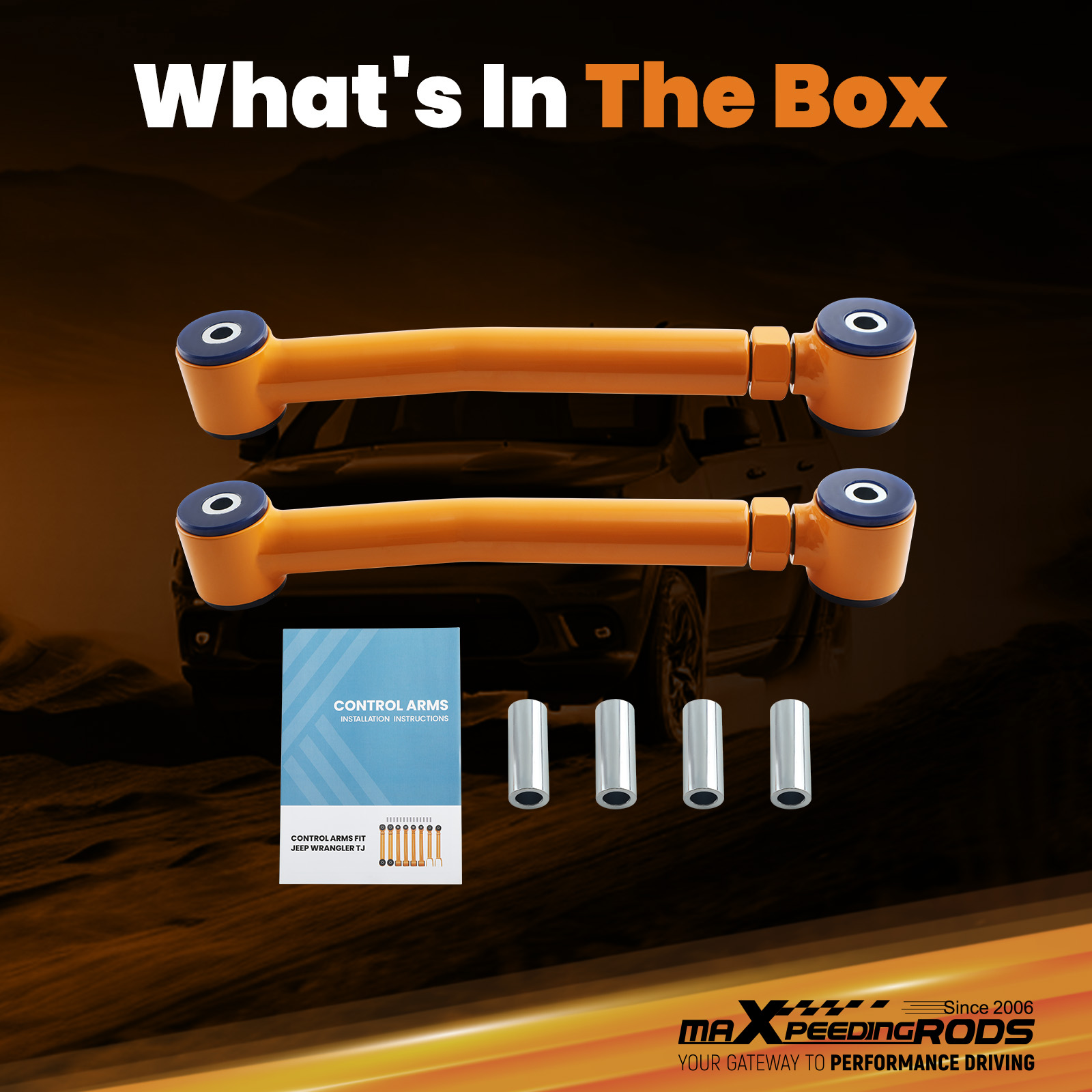 Front Lower Adjustable Control Arms