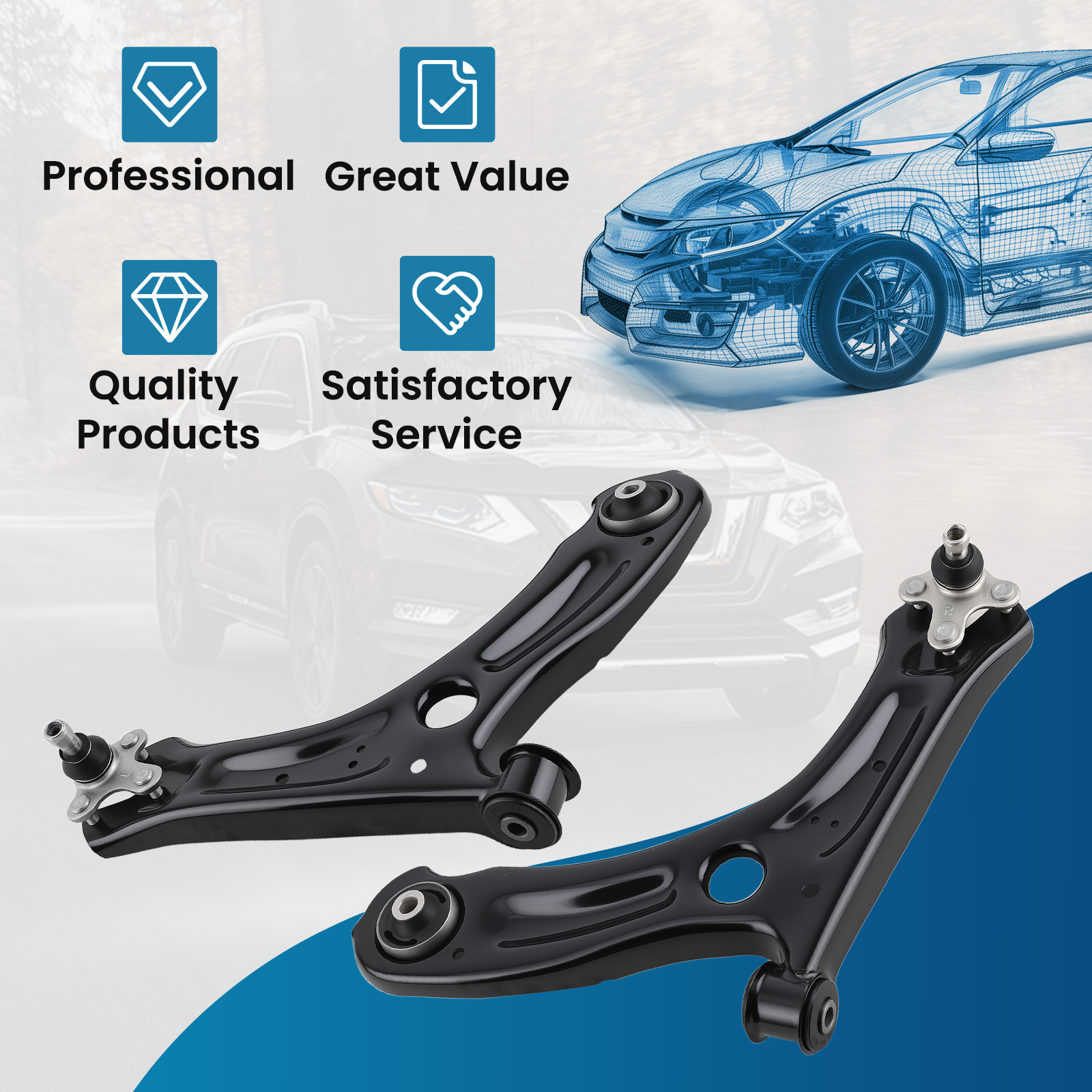 WHY CHOOSE OUR CONTROL ARM?
