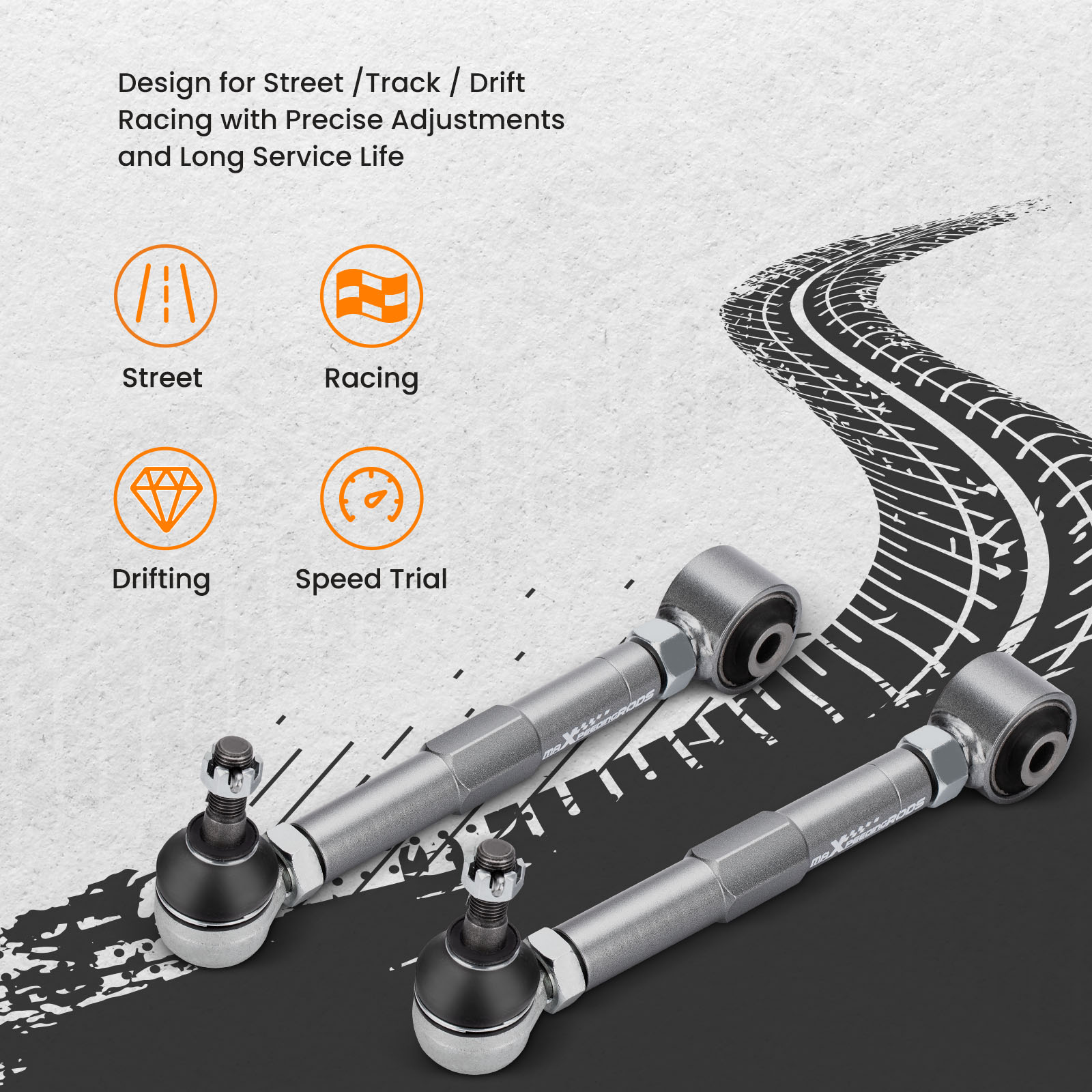 WHY CHOOSE OUR ADJUSTABLE CAMBER ARM?