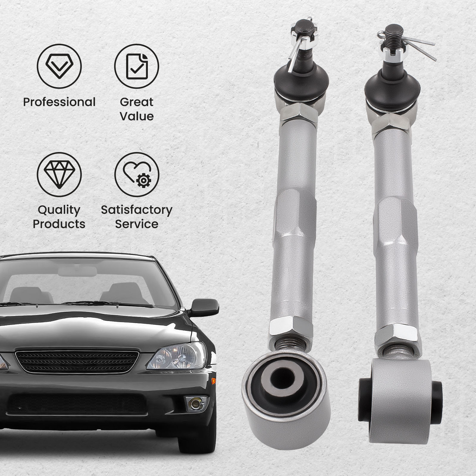 WHY CHOOSE OUR ADJUSTABLE CAMBER ARM?
