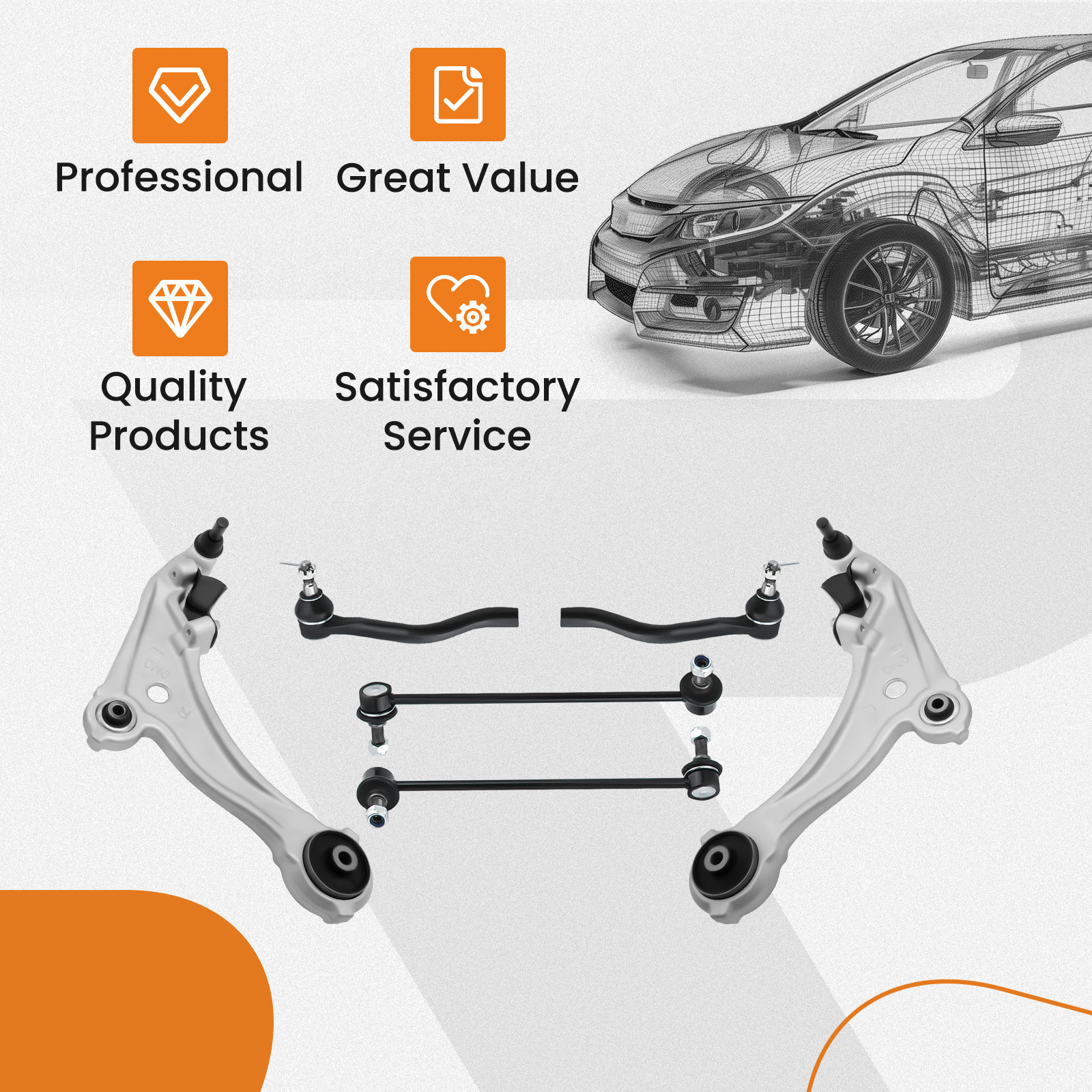 WHY CHOOSE OUR CONTROL ARM?