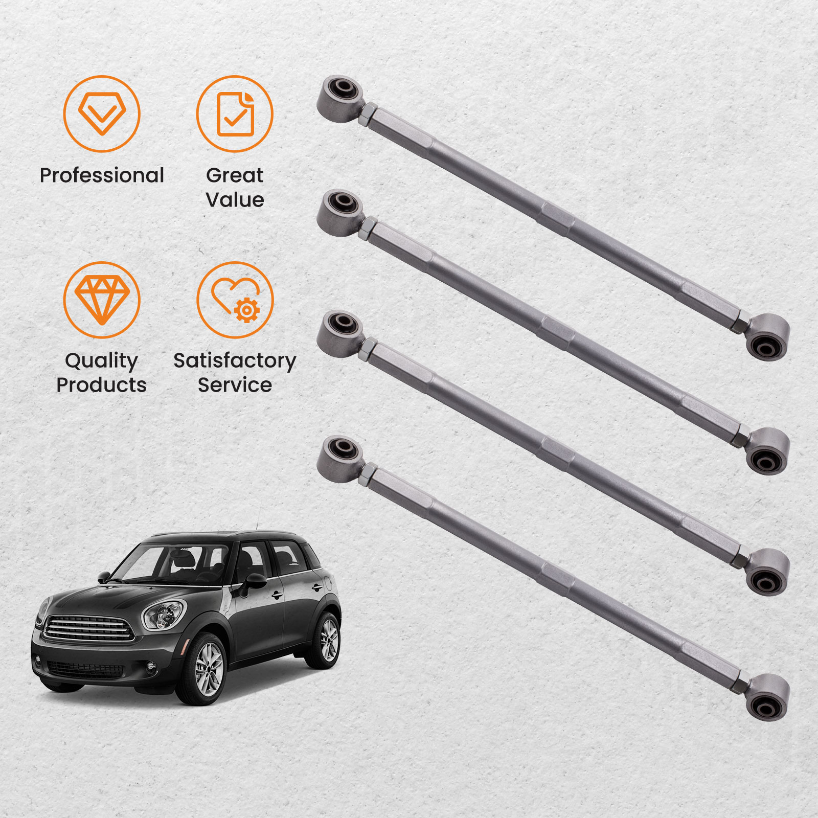 WHY CHOOSE OUR ADJUSTABLE CONTROL ARM?