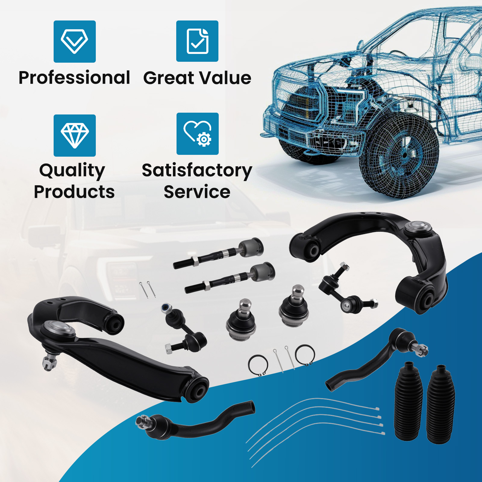 WHY CHOOSE OUR CONTROL ARM?
