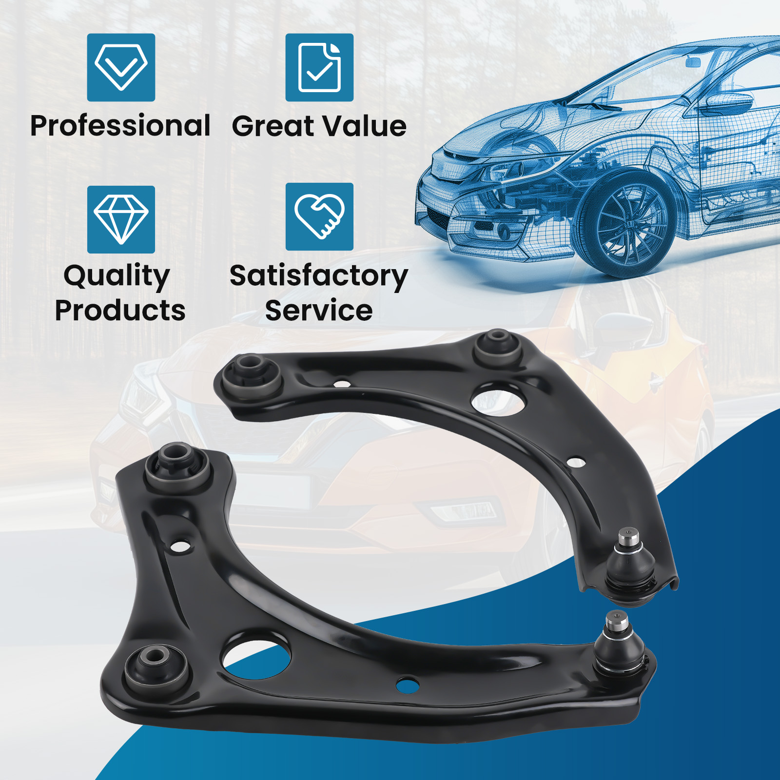 WHY CHOOSE OUR CONTROL ARM?