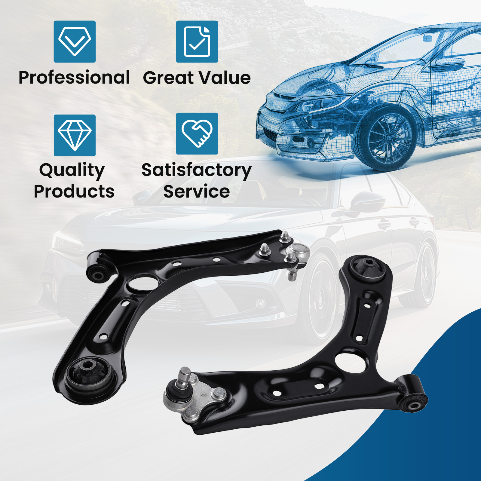 WHY CHOOSE OUR CONTROL ARM?