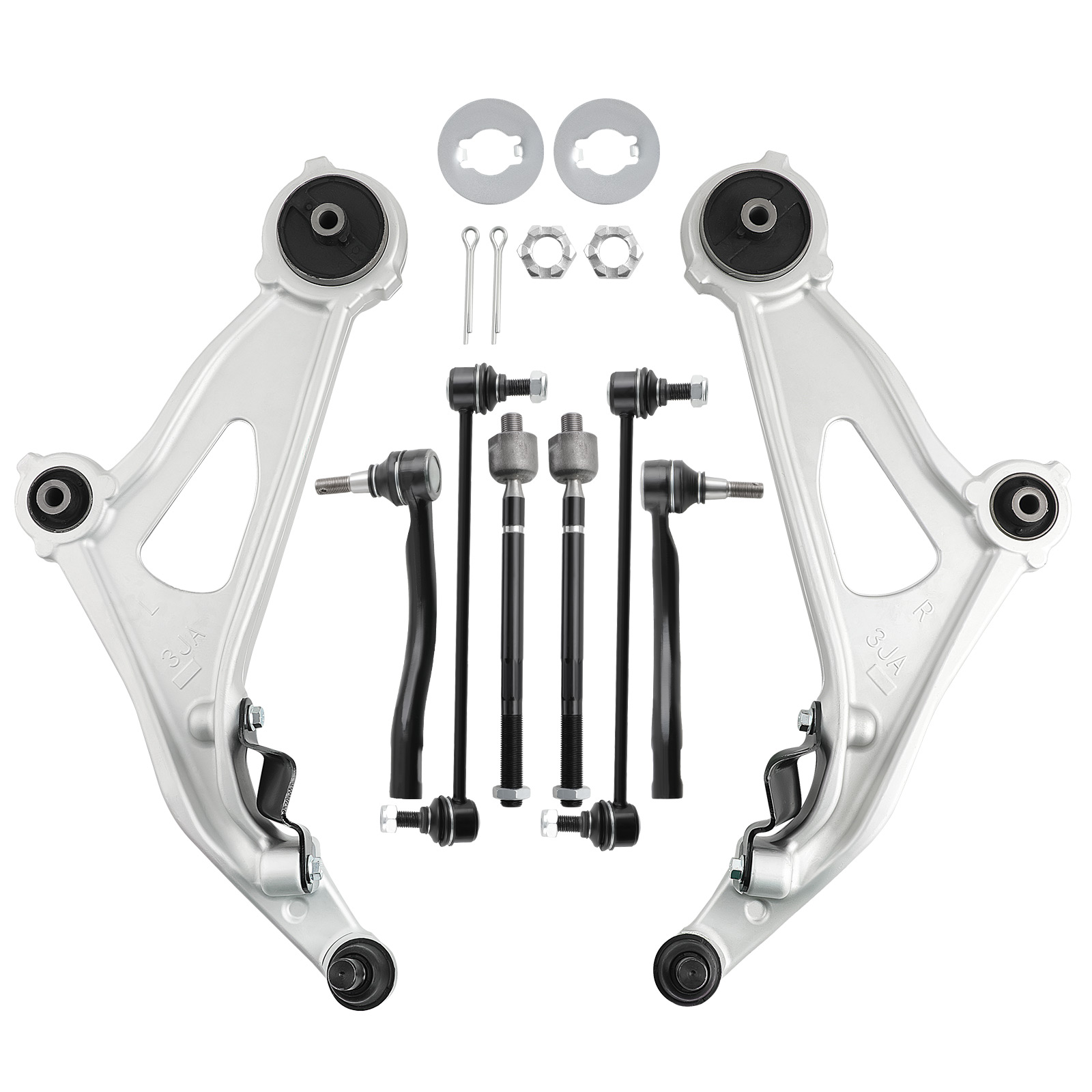 8pcs Front Lower Control Arms
