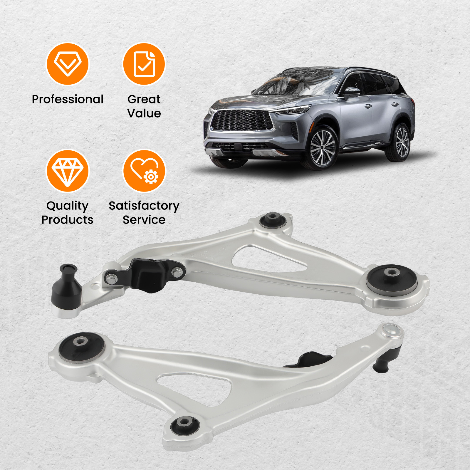 WHY CHOOSE OUR CONTROL ARM?