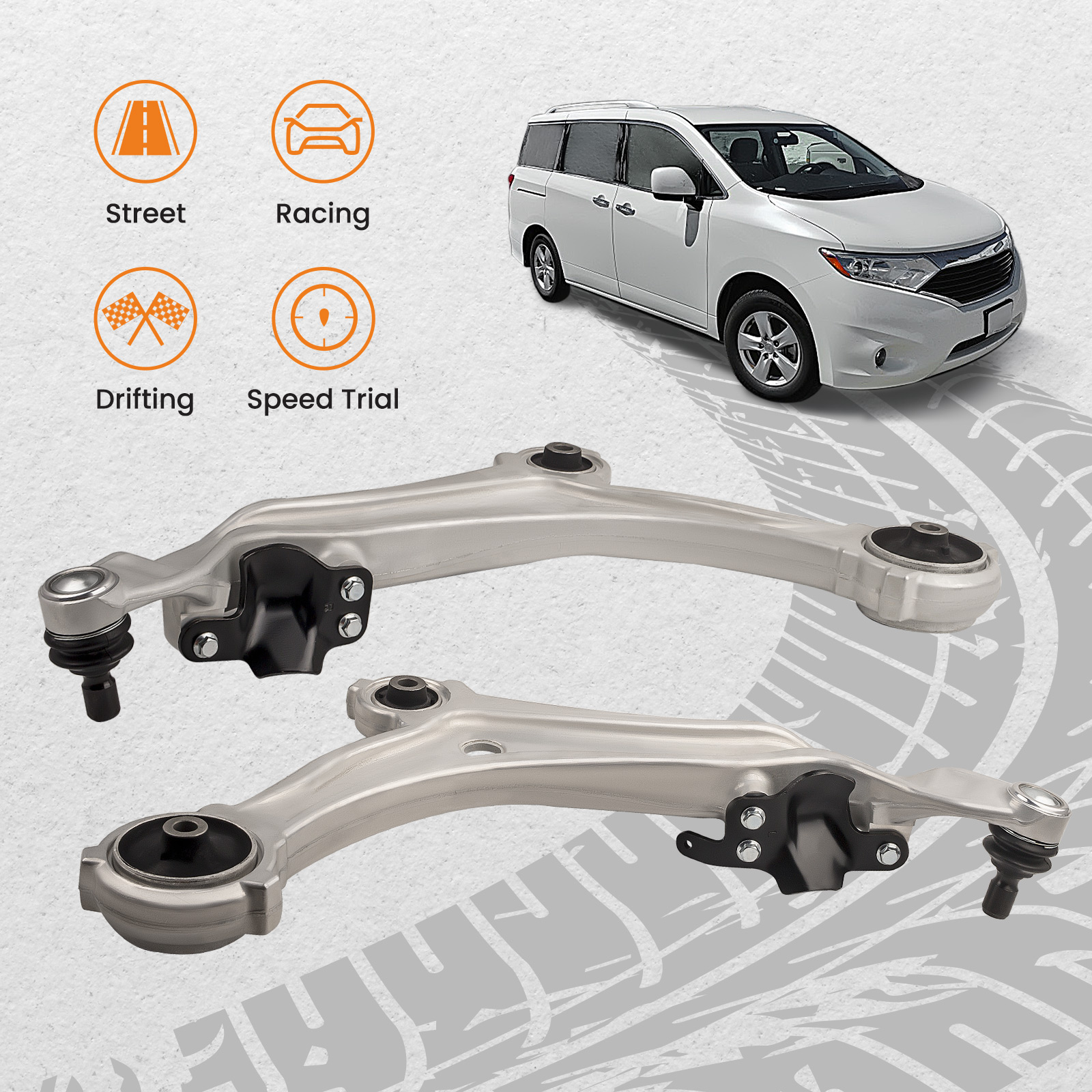 WHY CHOOSE OUR CONTROL ARM?
