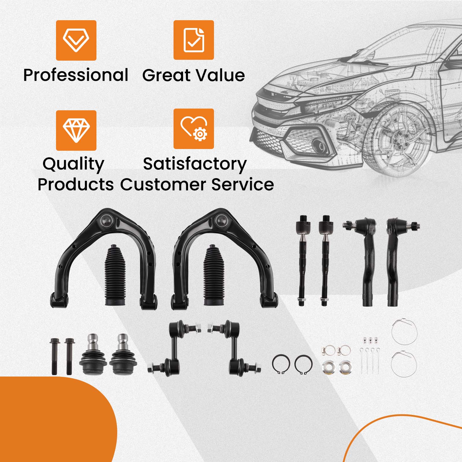 WHY CHOOSE OUR CONTROL ARM?