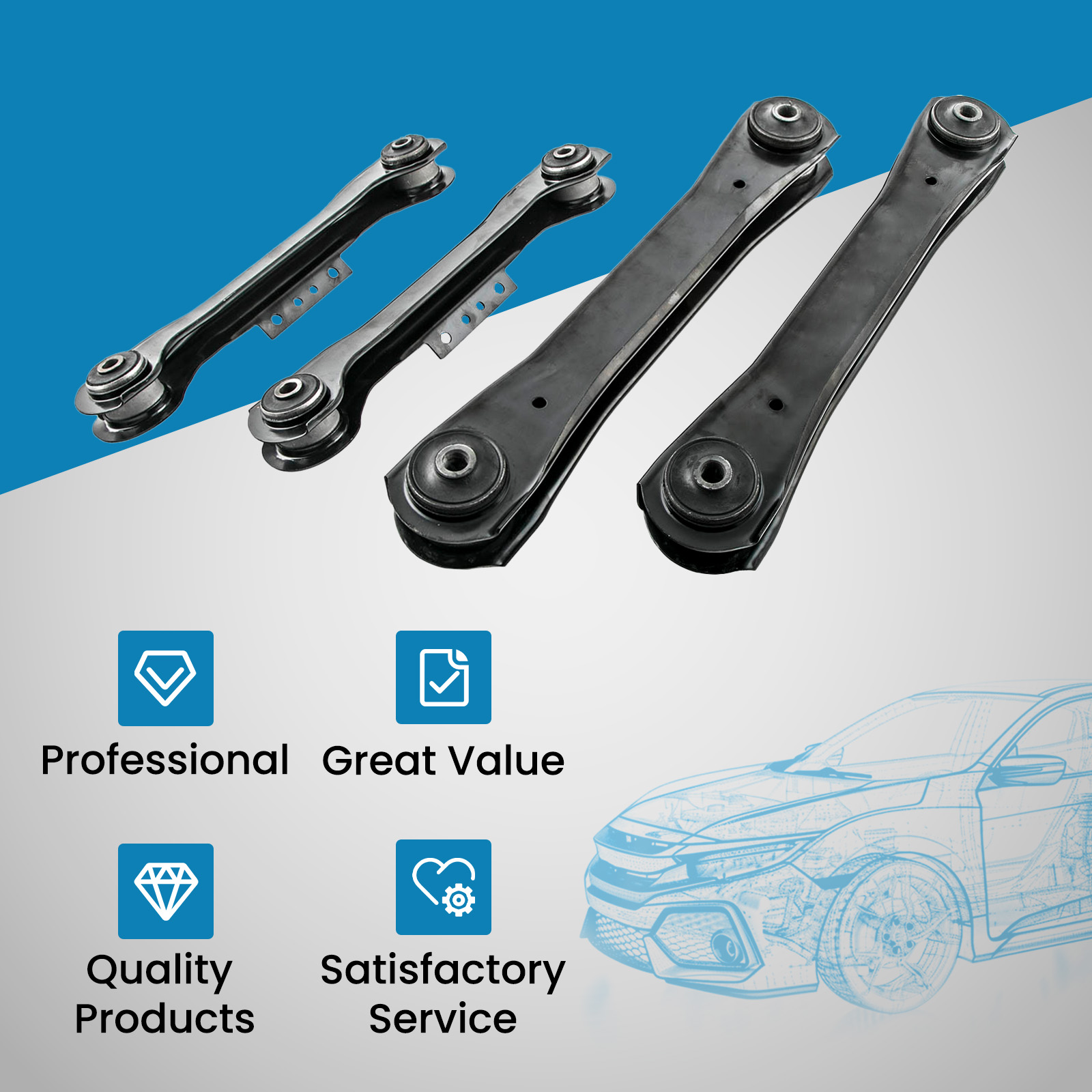 WHY CHOOSE OUR CONTROL ARM?