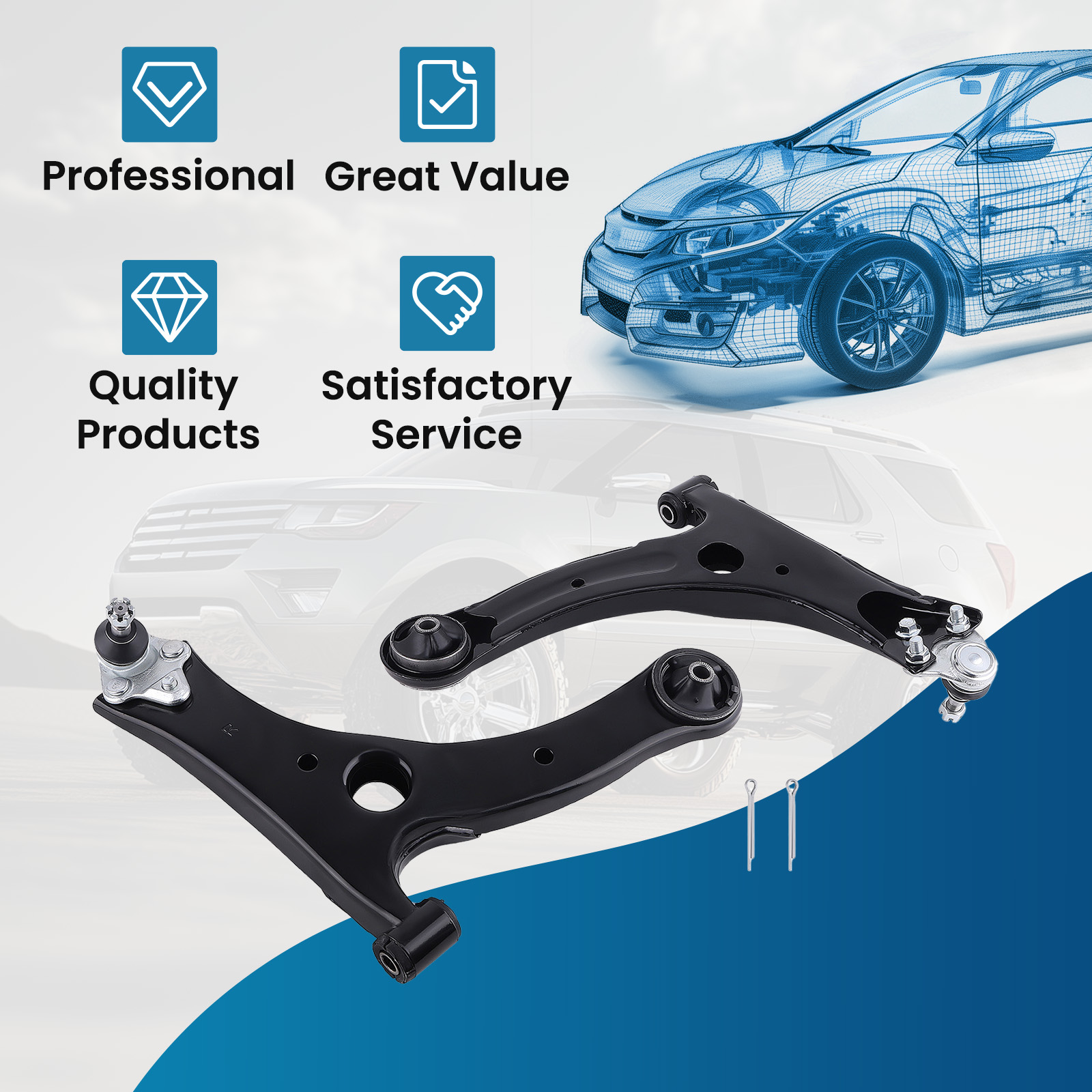 WHY CHOOSE OUR CONTROL ARM?