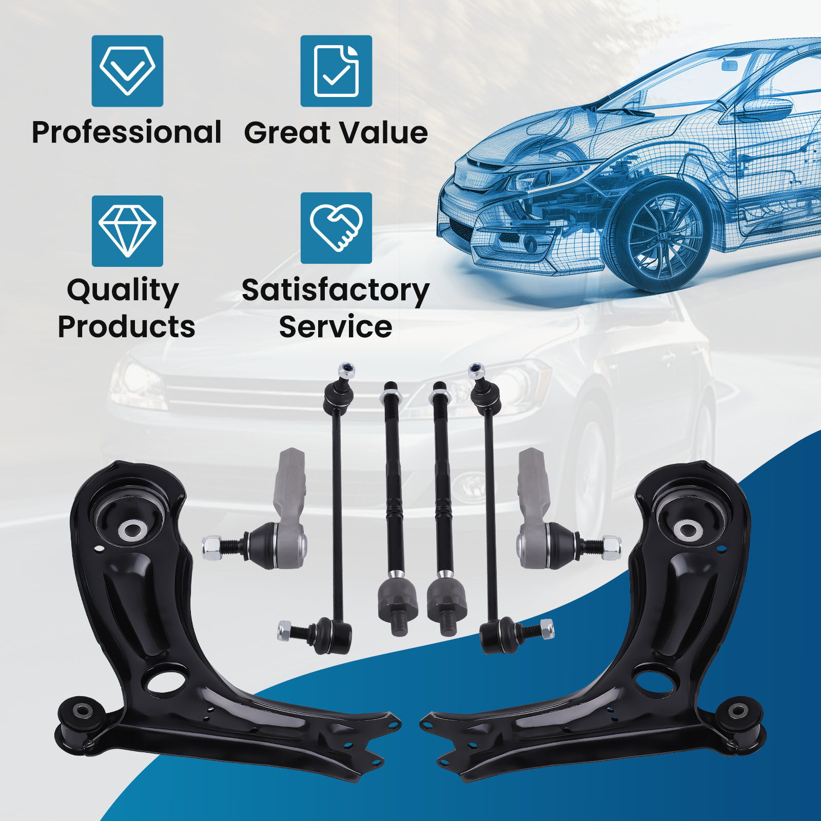 WHY CHOOSE OUR CONTROL ARM?