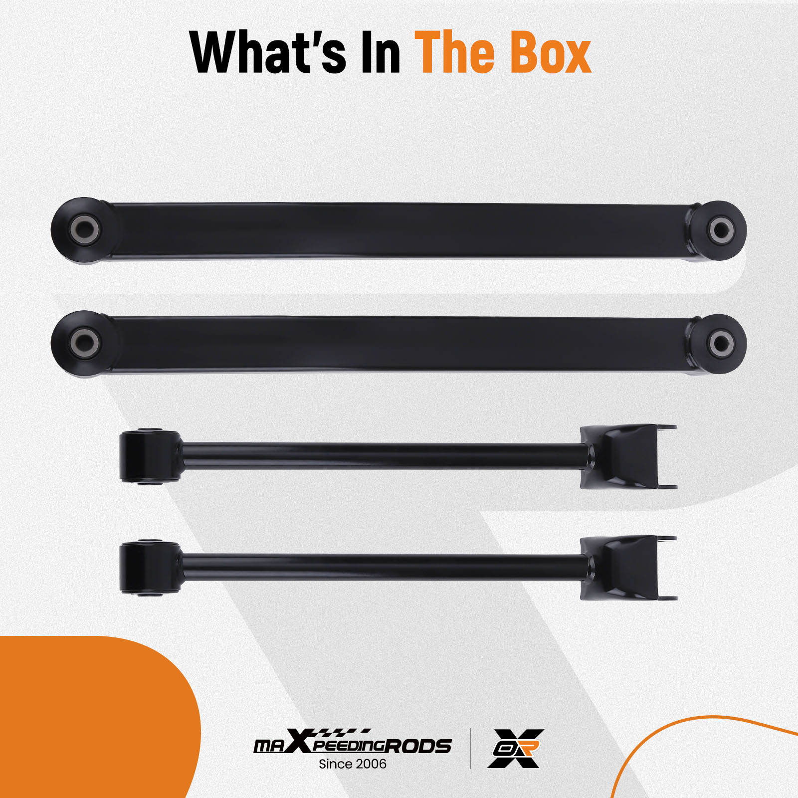 4PCS Front Control Arms