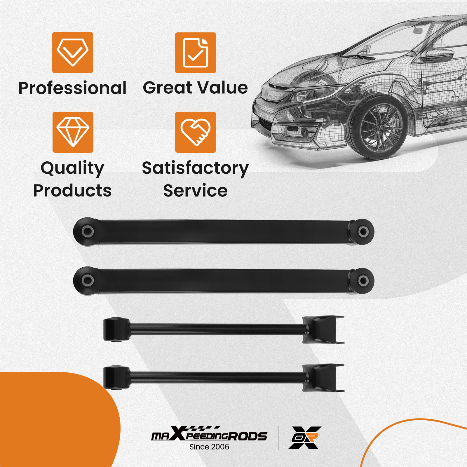 WHY CHOOSE OUR CONTROL ARM?