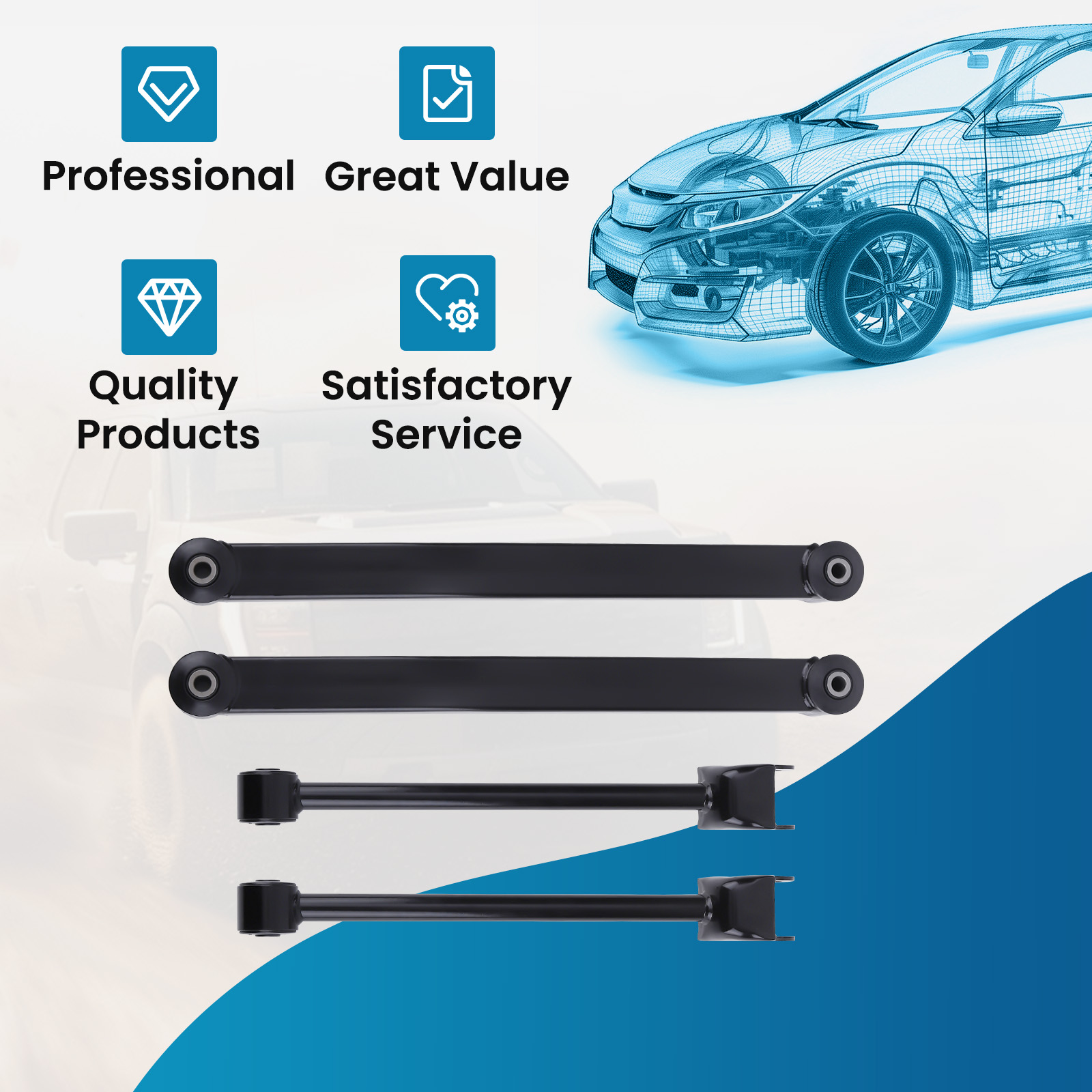 WHY CHOOSE OUR CONTROL ARM?