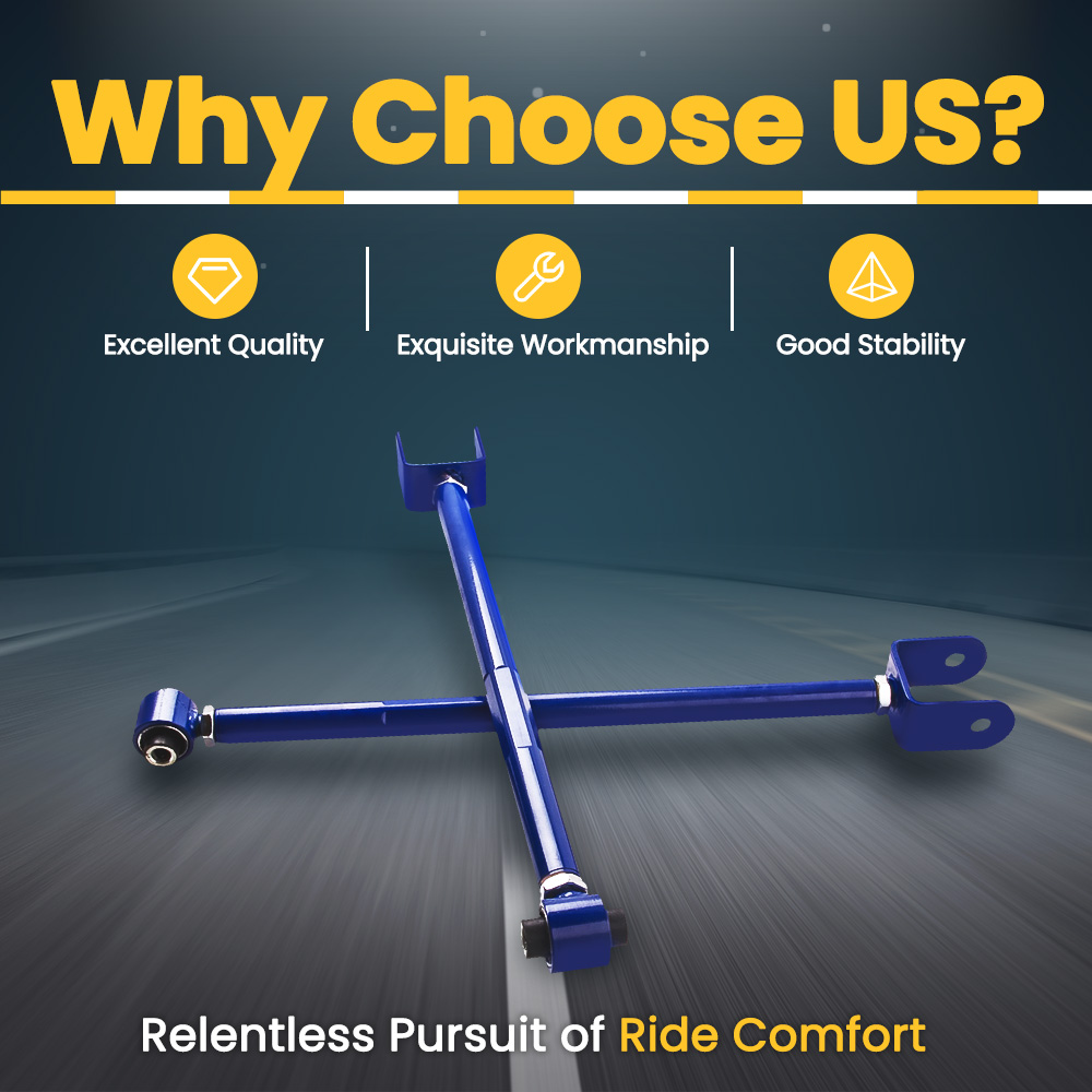 WHY CHOOSE OUR ADJUSTABLE CONTROL ARM?