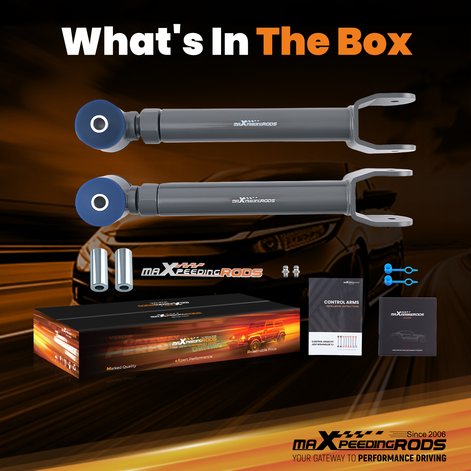 Front Upper Control Arm Kit