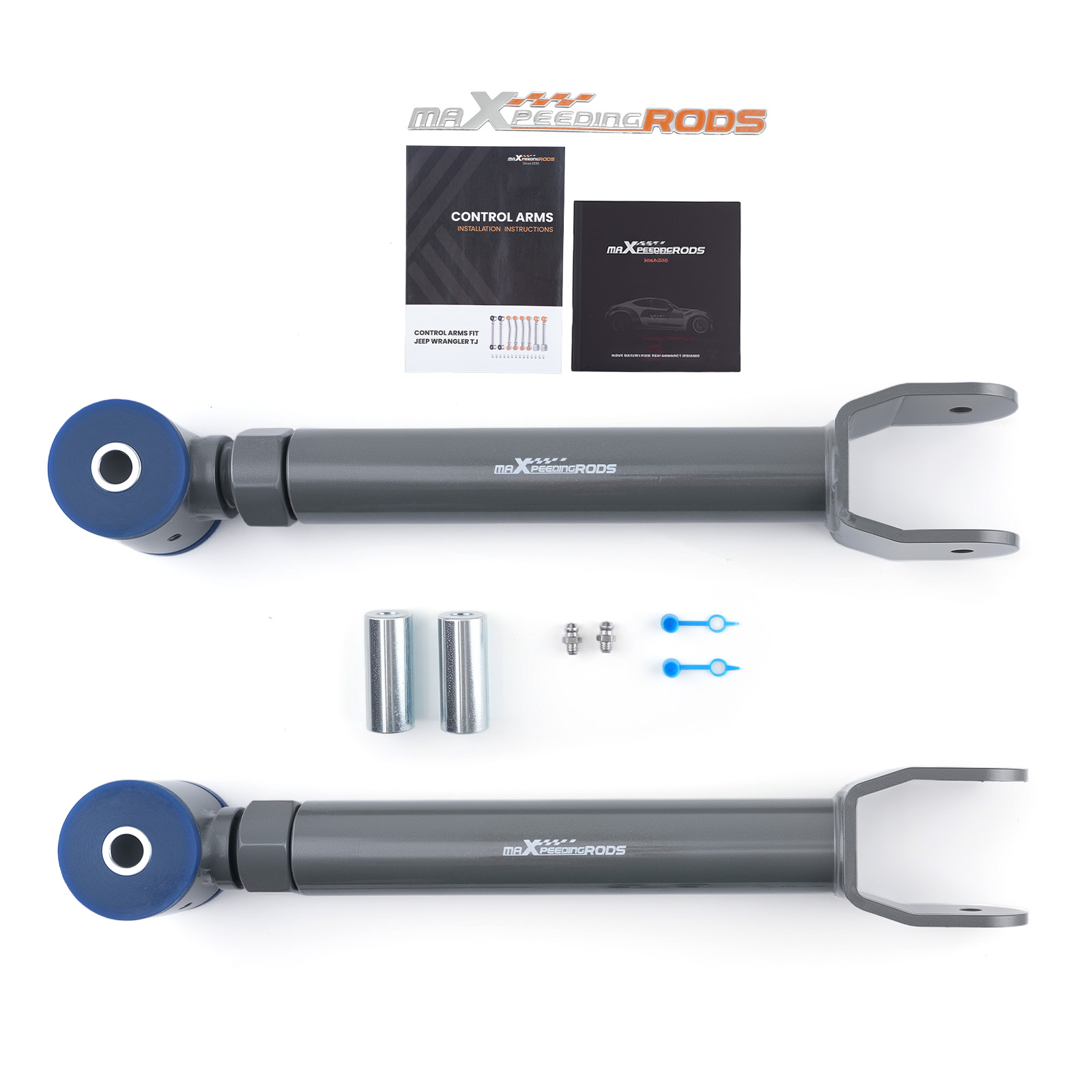 2x Front Upper Adjustable Control Arms