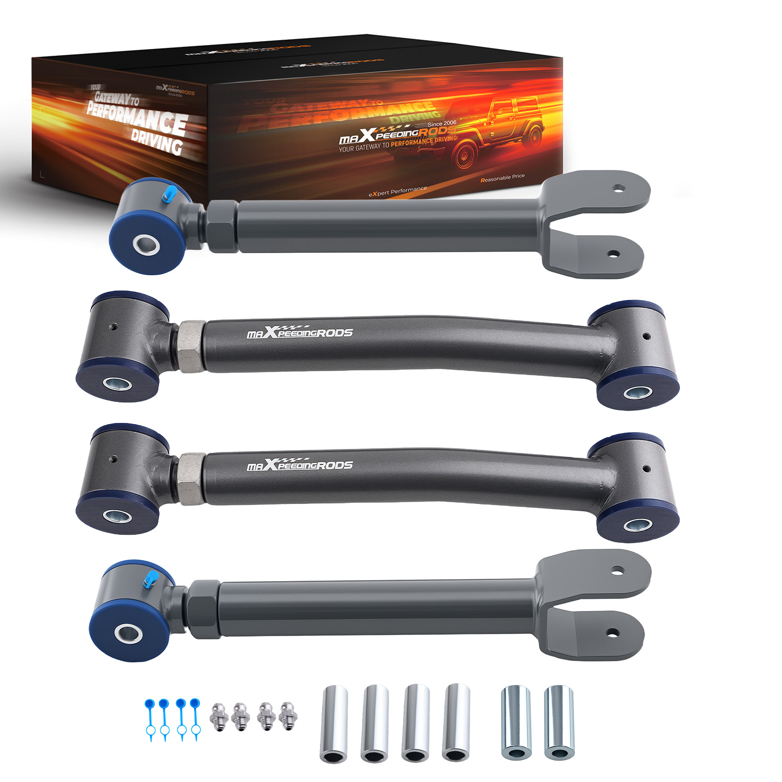 Front Upper & Lower Adjustable Control Arms