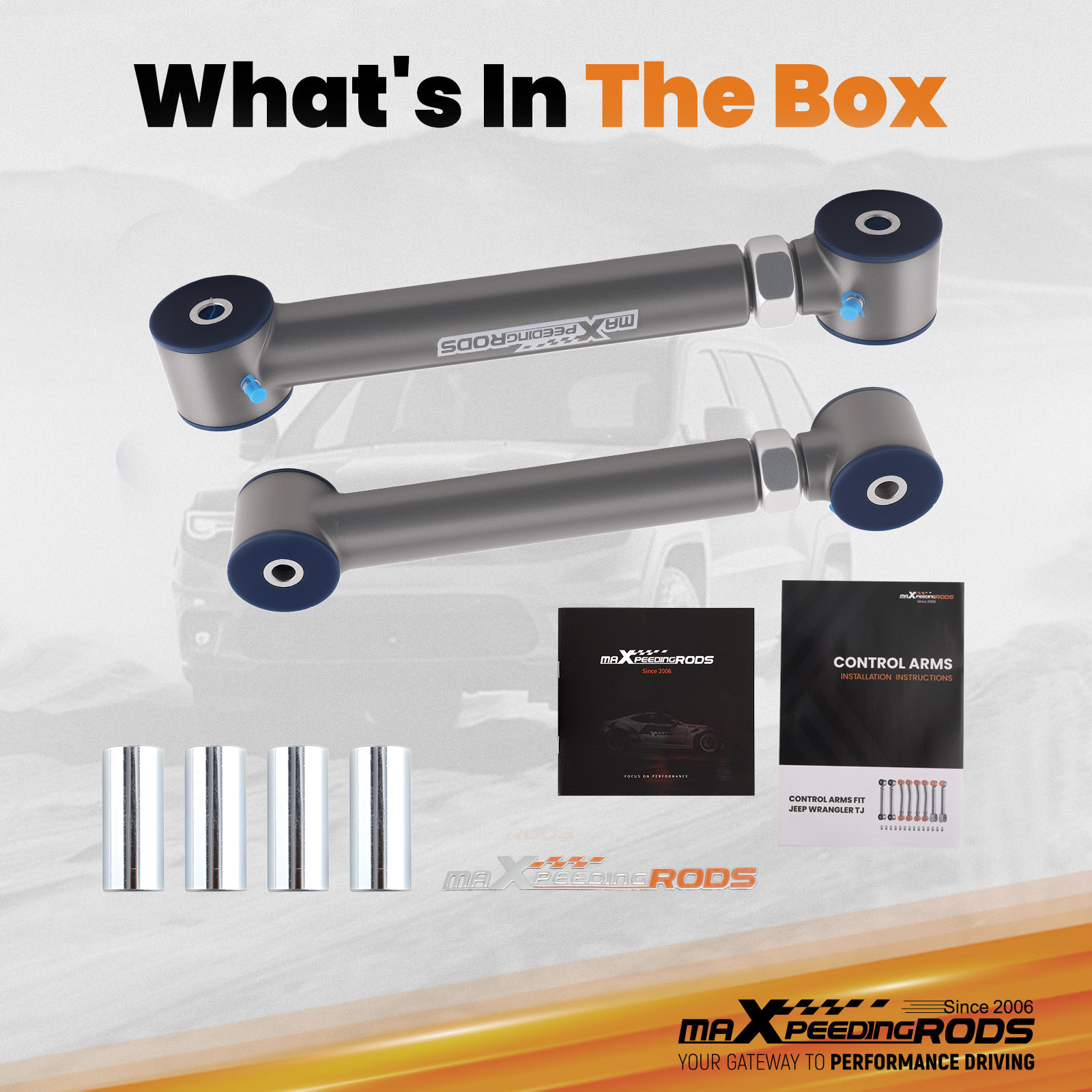 Rear Upper Adjustable Control Arms