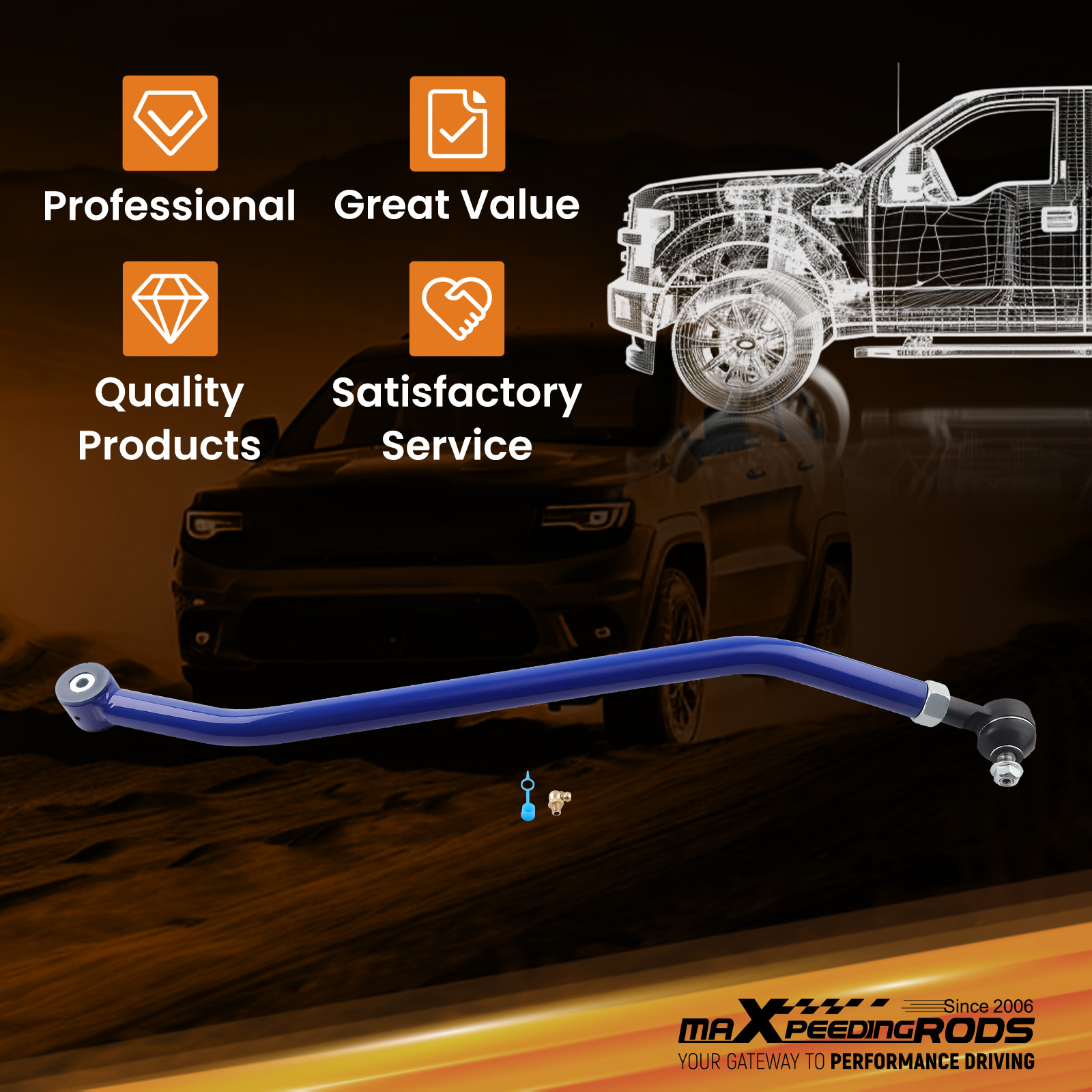 WHY CHOOSE OUR TRACK BAR?