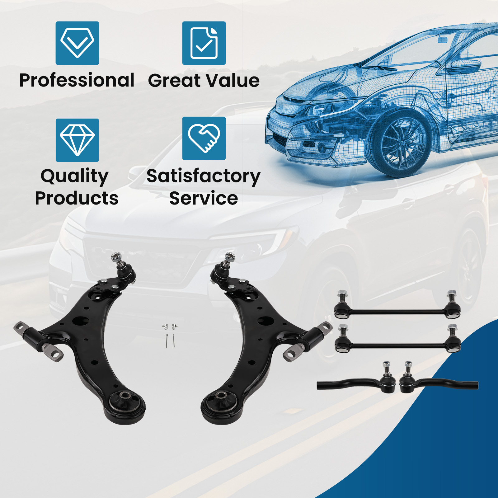 WHY CHOOSE OUR CONTROL ARM?