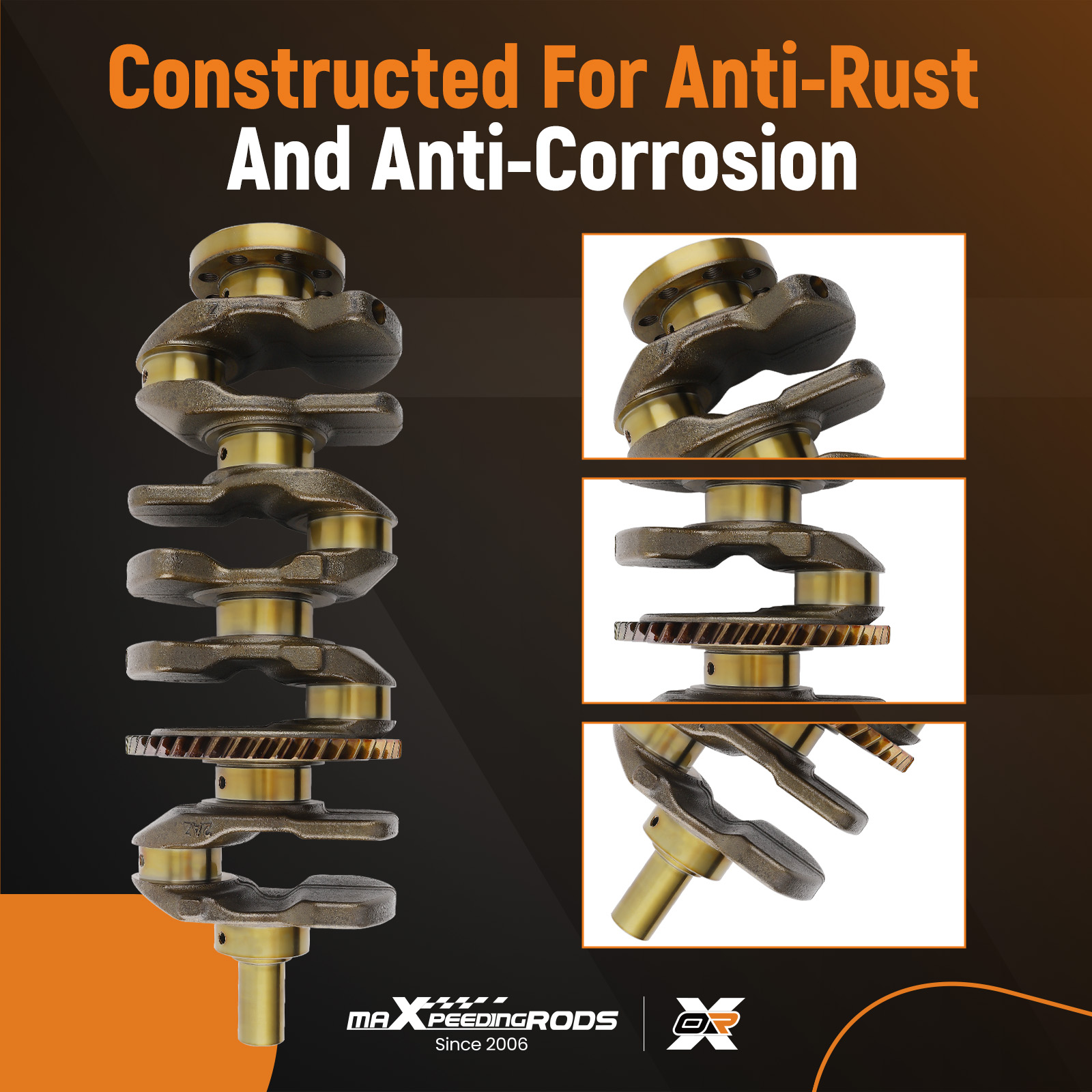 Constructed for Anti-rust and Anti-corrosion