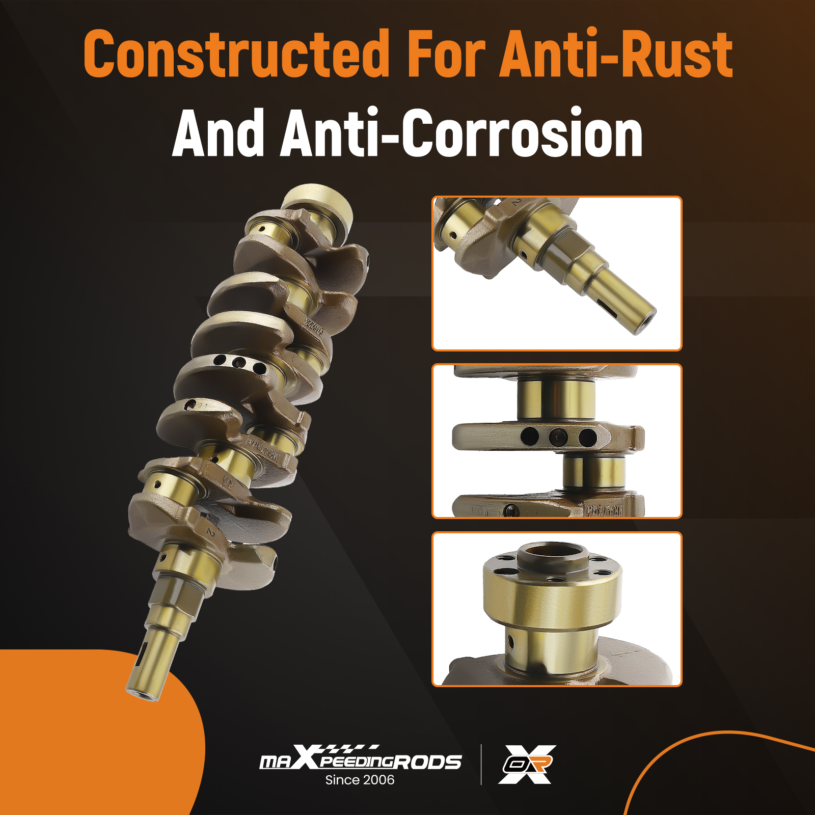 Constructed for Anti-rust and Anti-corrosion