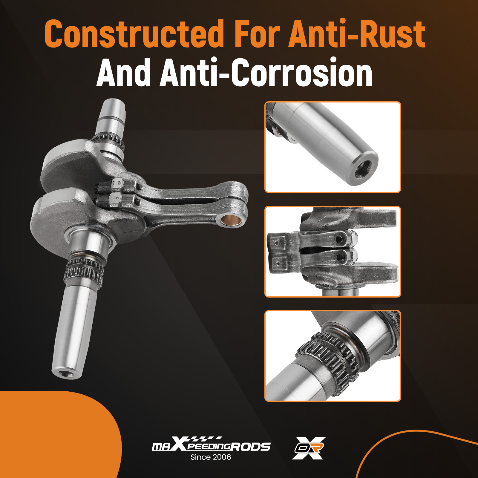 Constructed for Anti-rust and Anti-corrosion