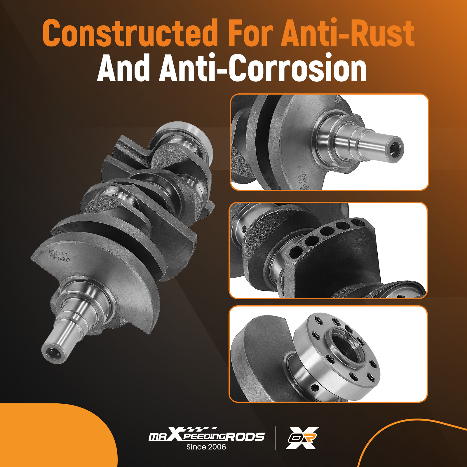 Constructed for Anti-rust and Anti-corrosion