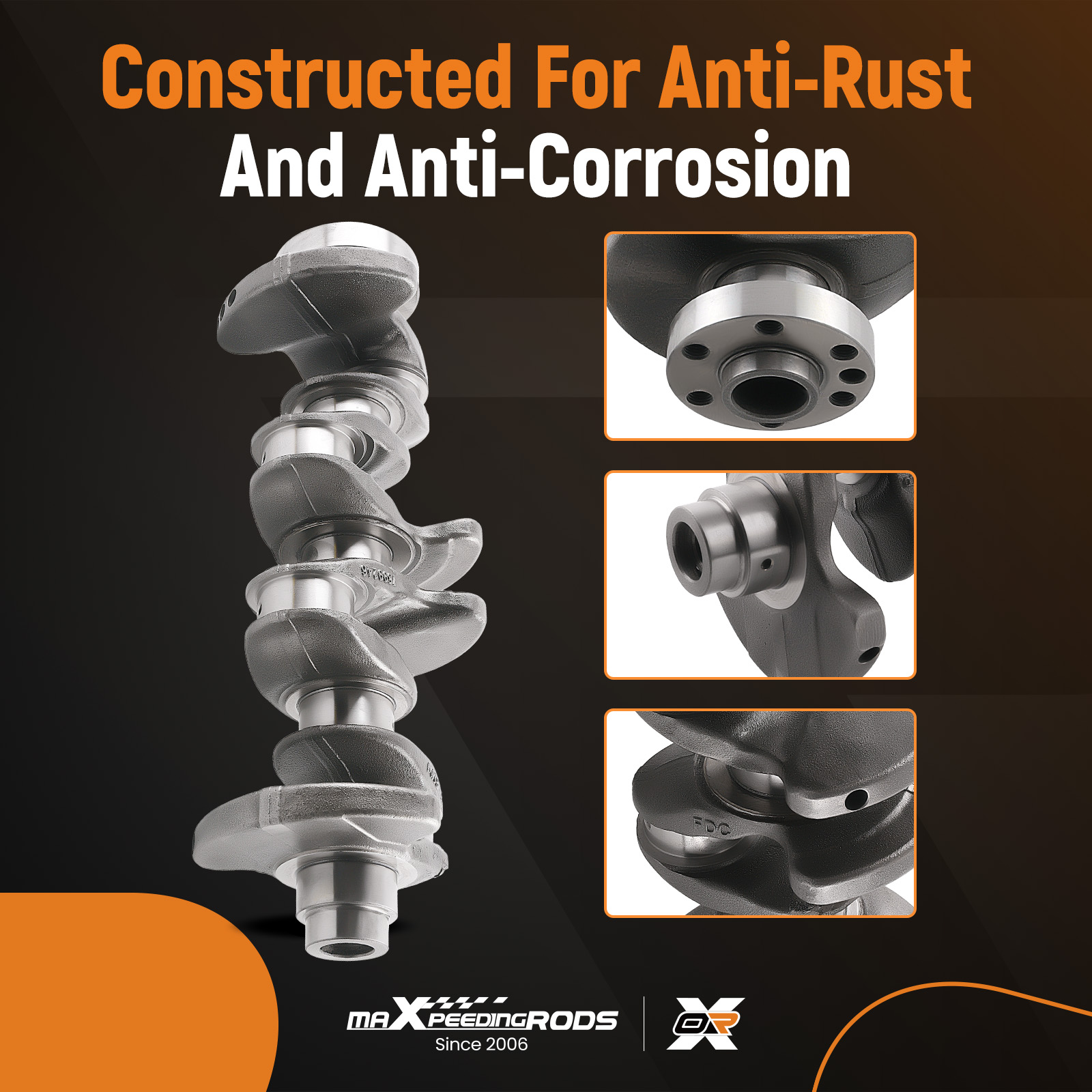 Constructed for Anti-rust and Anti-corrosion