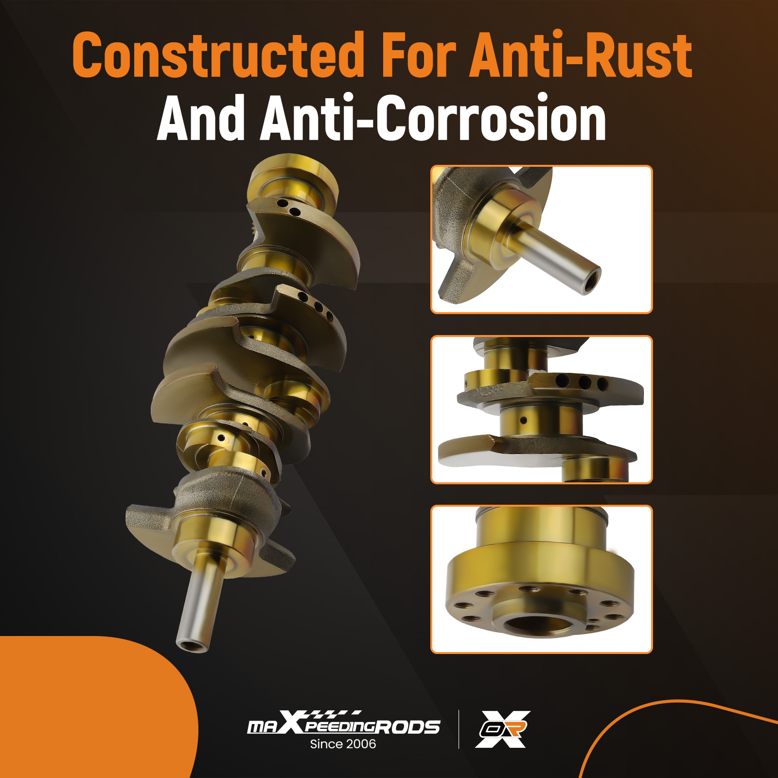 Constructed for Anti-rust and Anti-corrosion