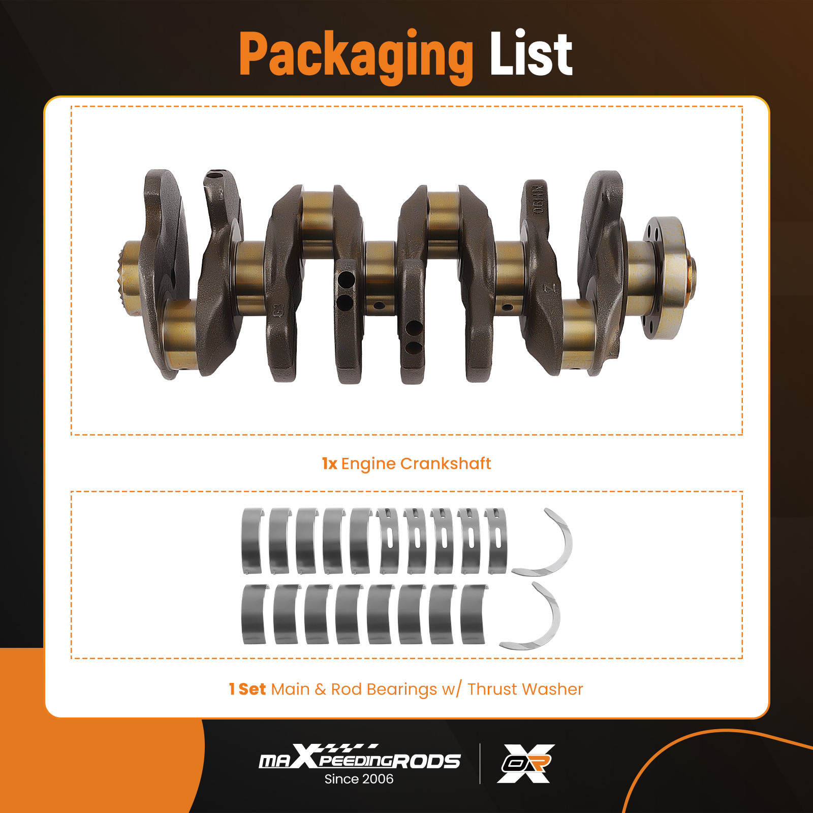 Packaging List