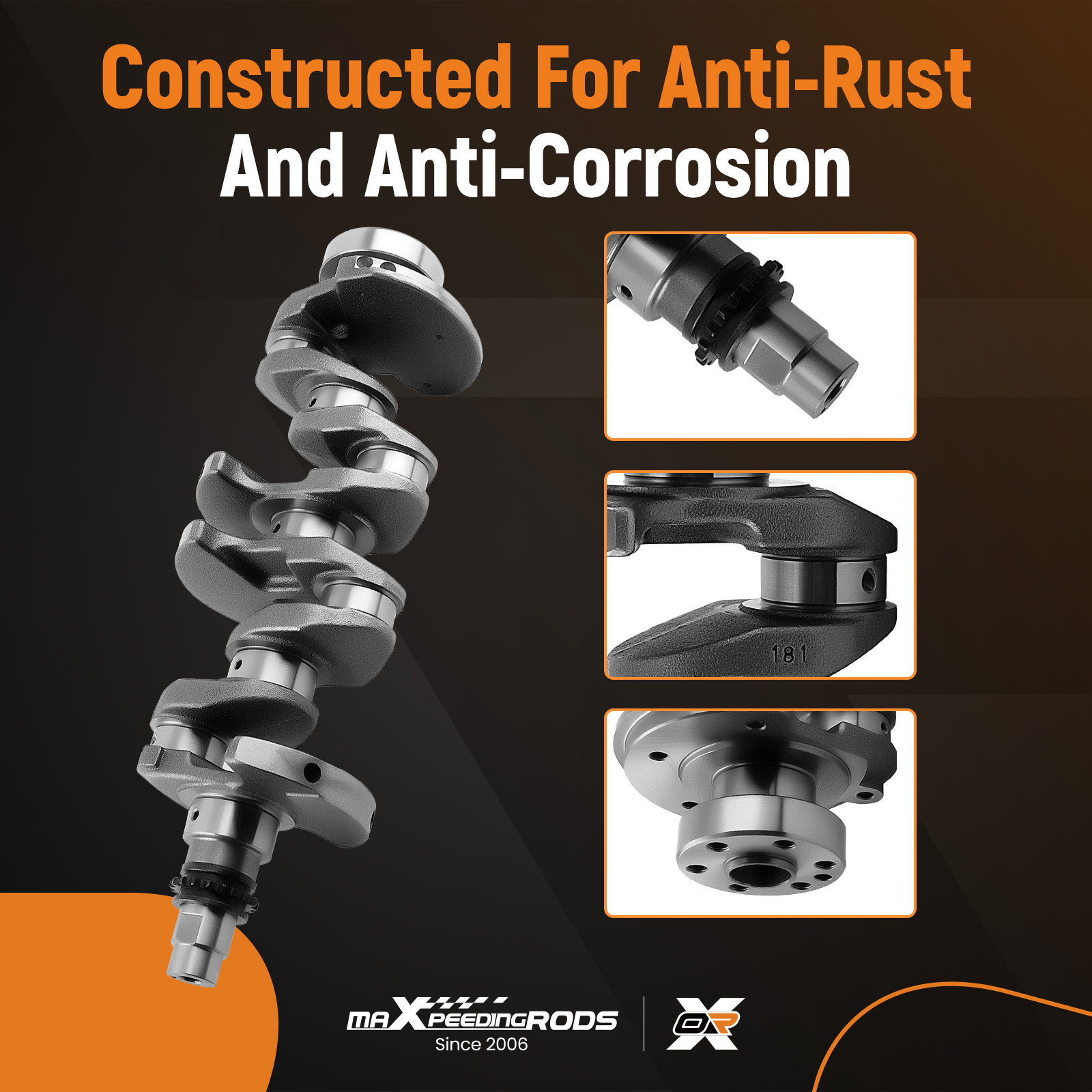 Constructed for Anti-rust and Anti-corrosion
