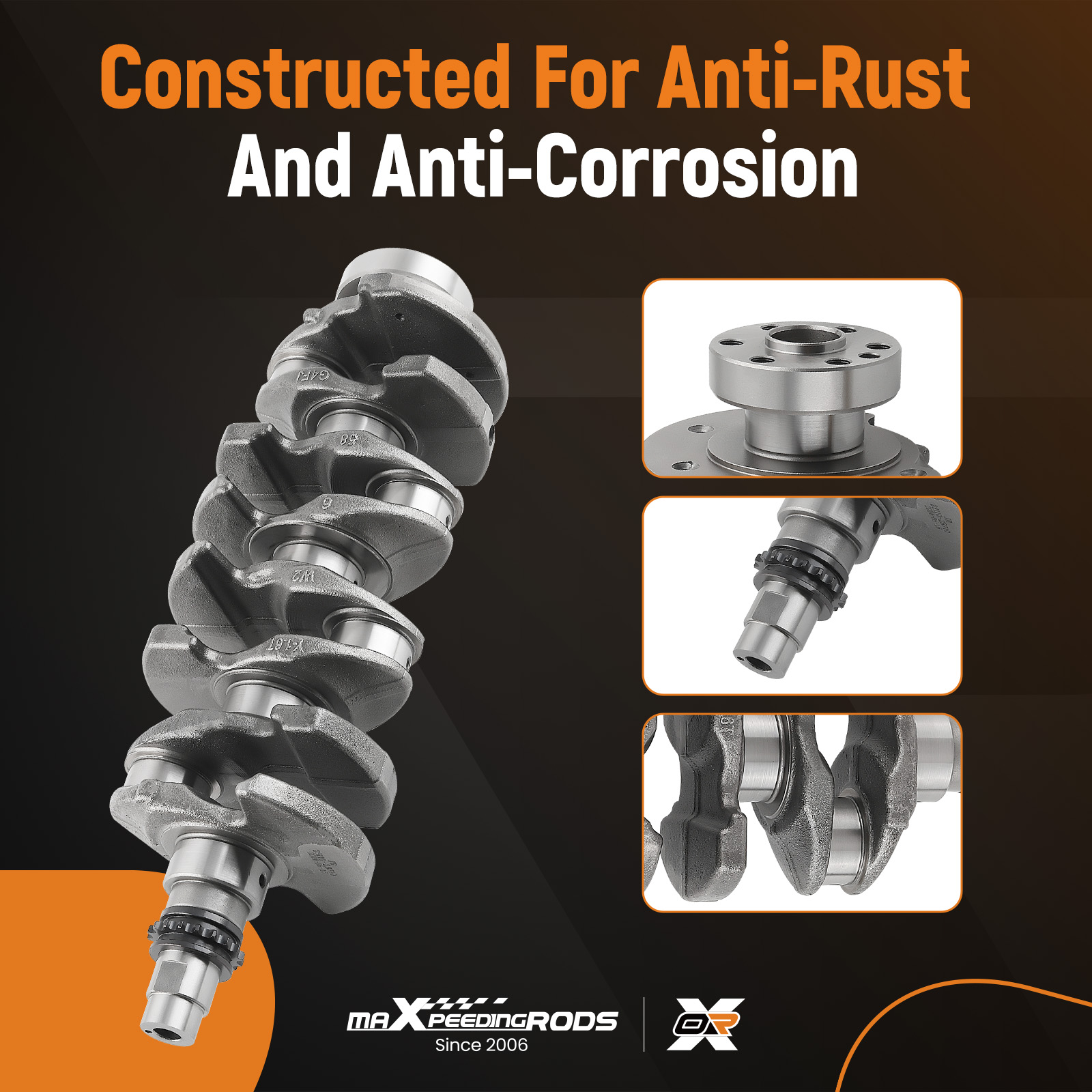 Constructed for Anti-rust and Anti-corrosion