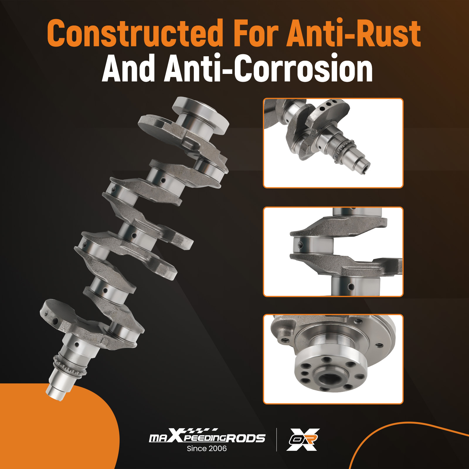 Constructed for Anti-rust and Anti-corrosion