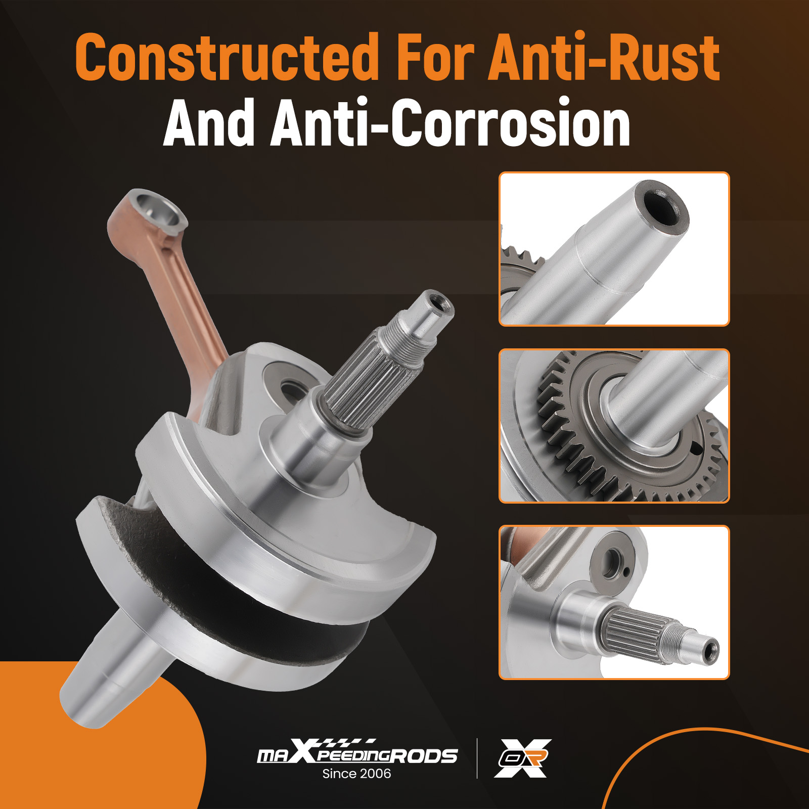 Constructed for Anti-rust and Anti-corrosion