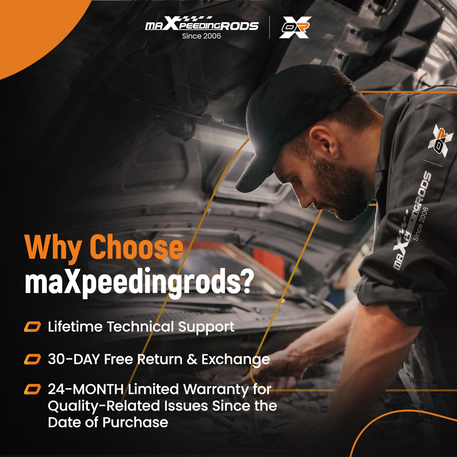 Why Choose maXpeedingrods