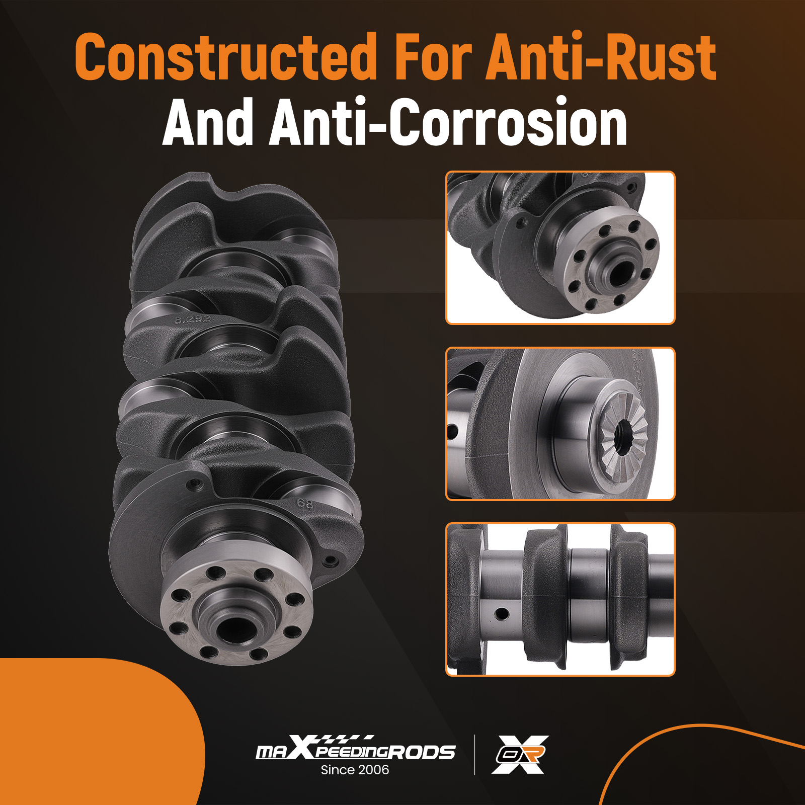 Constructed for Anti-rust and Anti-corrosion
