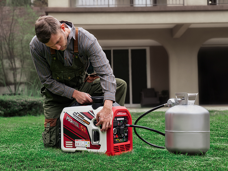 Dual Fuel: LPG or Gasoline