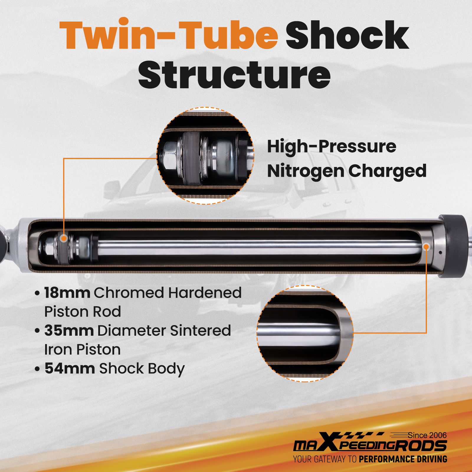 Twin-tube Shock Absorber