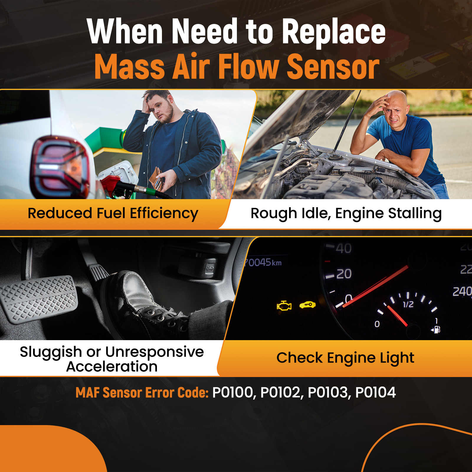 When Need to Replace Mass Air Flow Meter