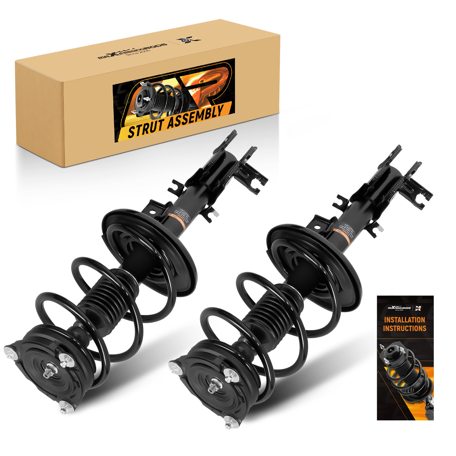 Front Left + Right Strut Spring Assembly For Nissan Murano