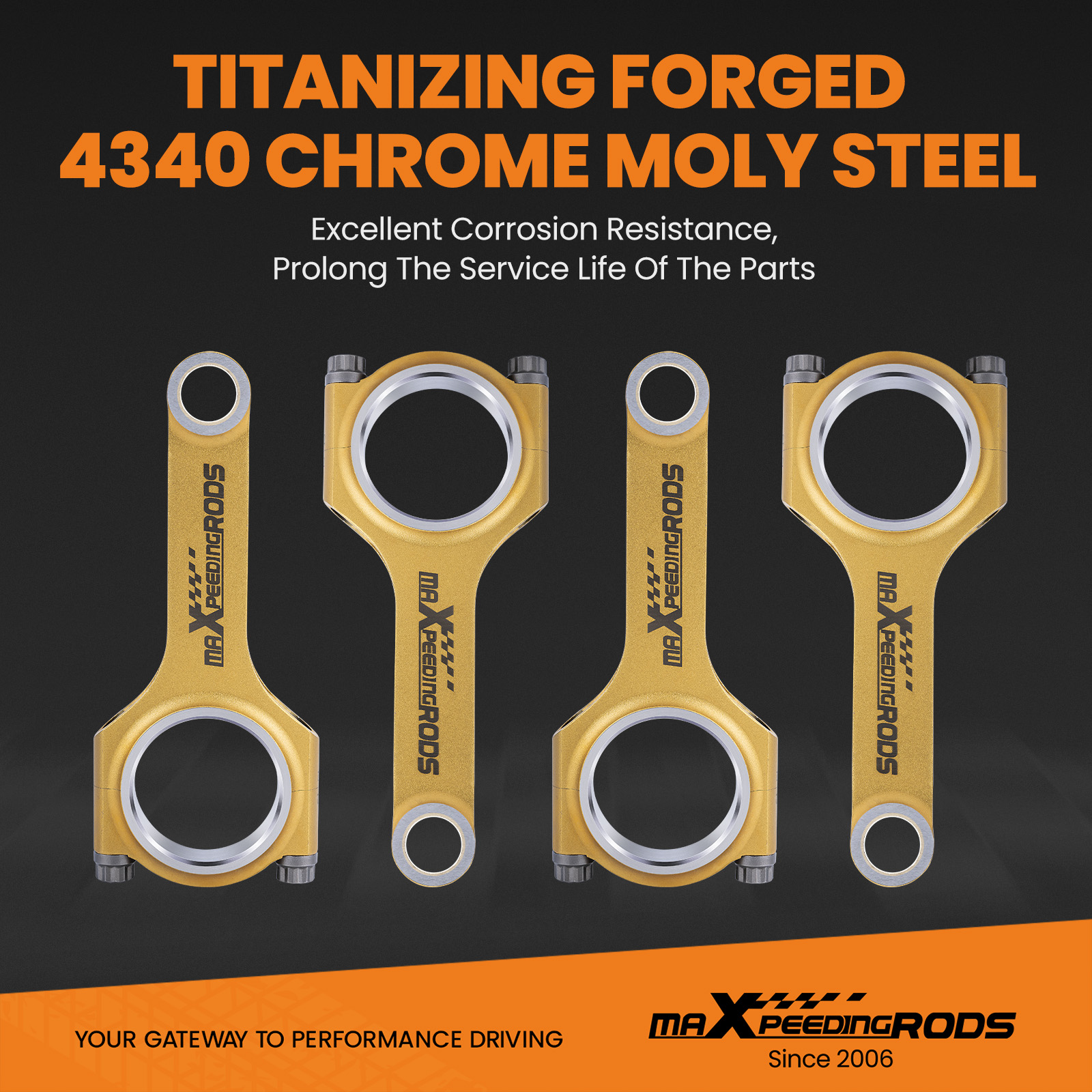 Titanizing Forged 4340 Steel