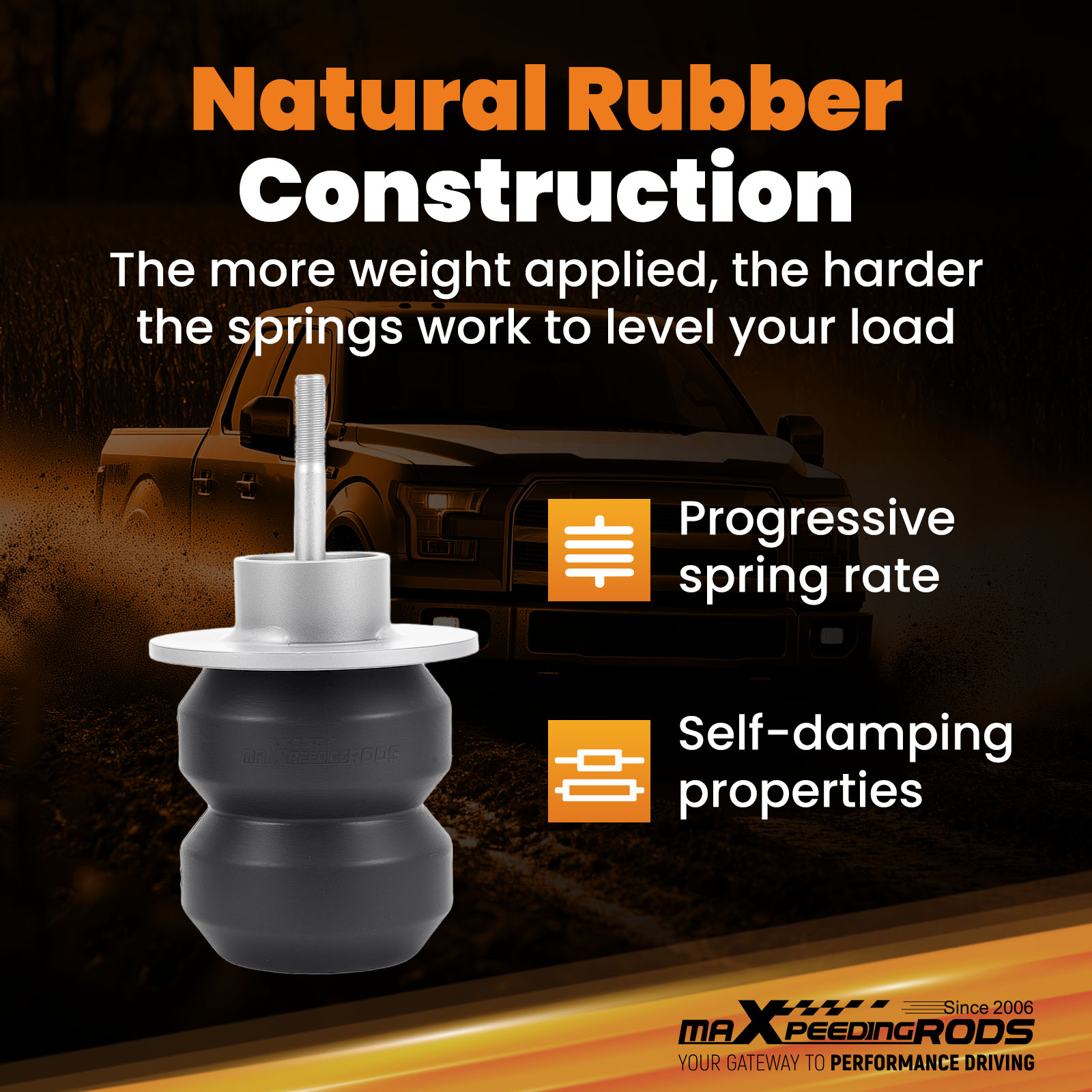 Rear Suspension Helper Spring Kit