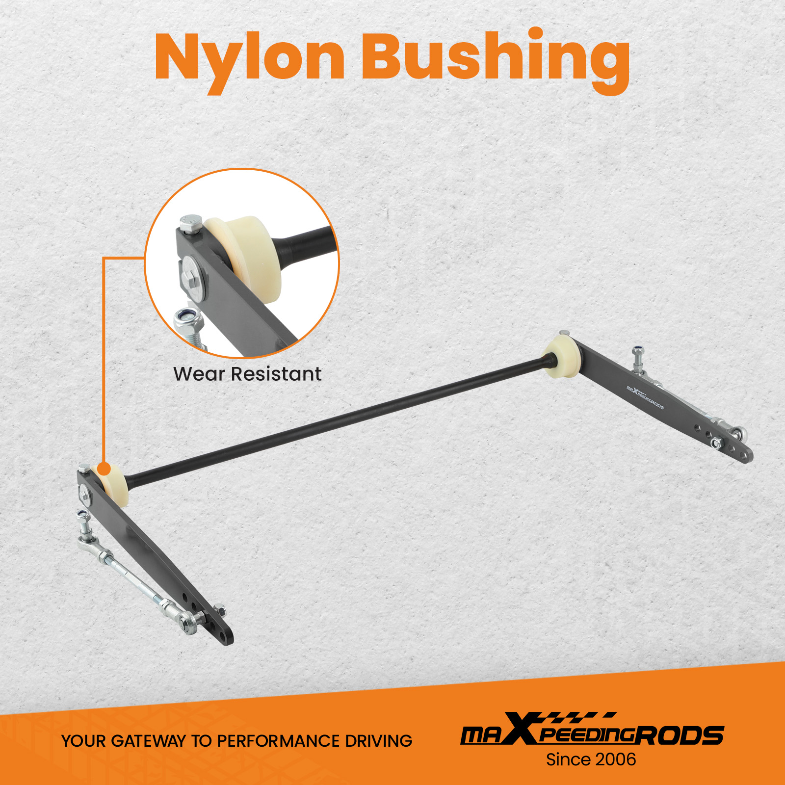 WEAR-RESISTANT BUSHING