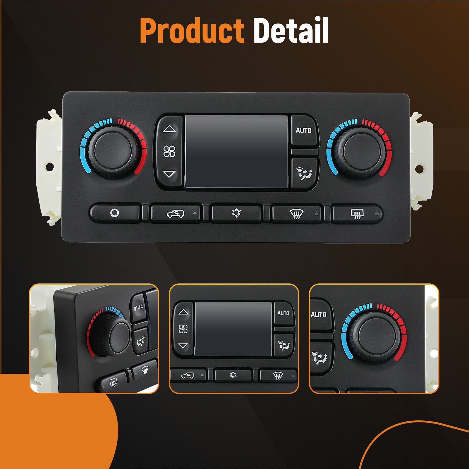 BFO A/C Heater Climate Control Module - Direct Fit For Chevy & GMC Trucks (Replaces 599-211XD)